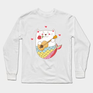 Cute Lovely Cat Long Sleeve T-Shirt